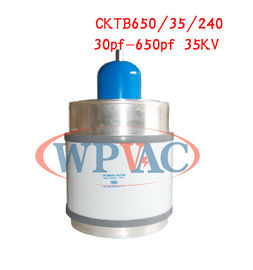 comprar Desempenho variável de alta tensão do estábulo do capacitor 30~650pf 35KV do vácuo cerâmico online manufacture